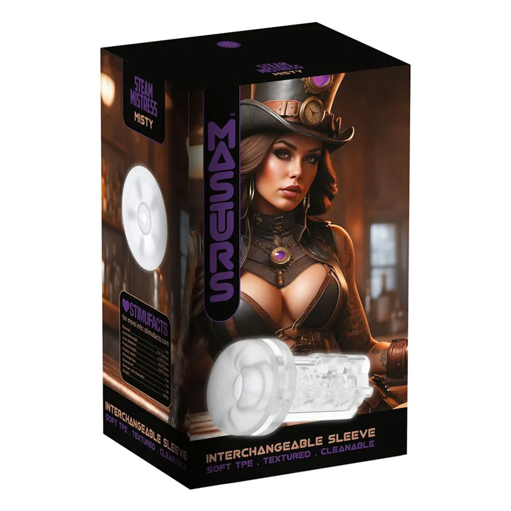 Сменная насадка для интерактивного мастурбатора Паровая госпожа Мисти Masturs Misty Steam Mistress Vervangings Sleeve