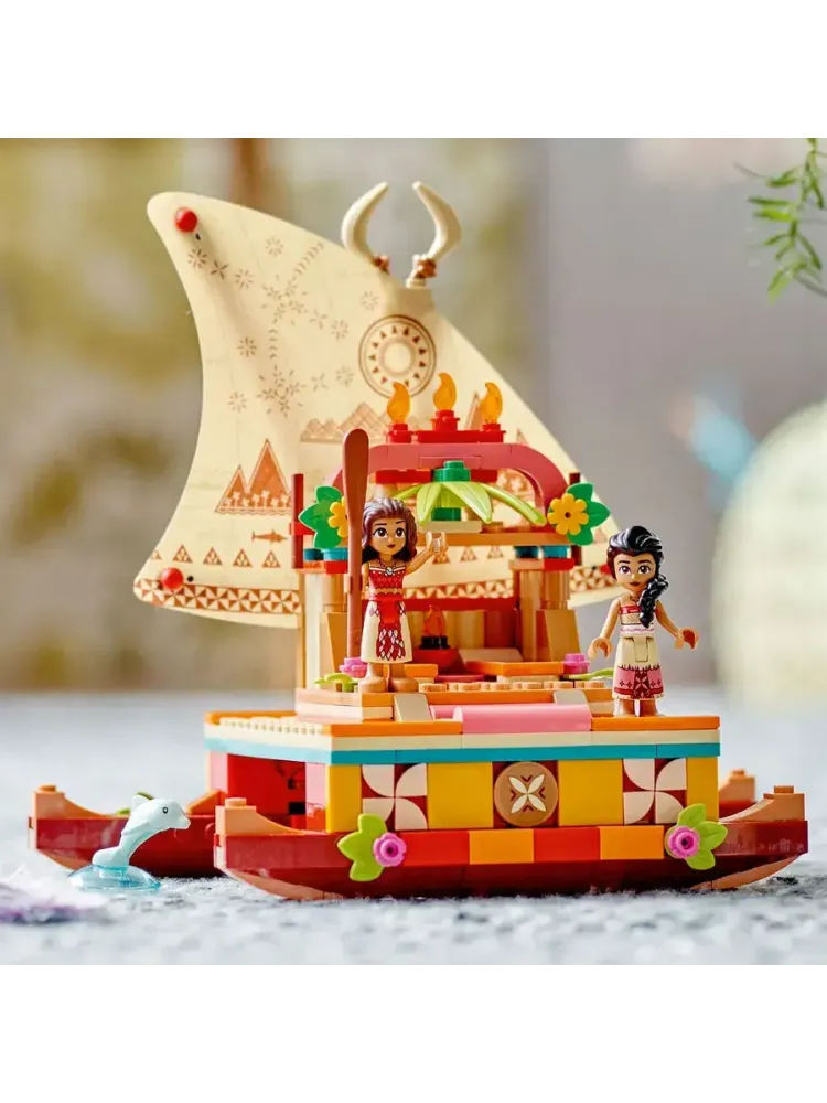 Конструктор Disney Princess 43210 Путеводная лодка Моаны