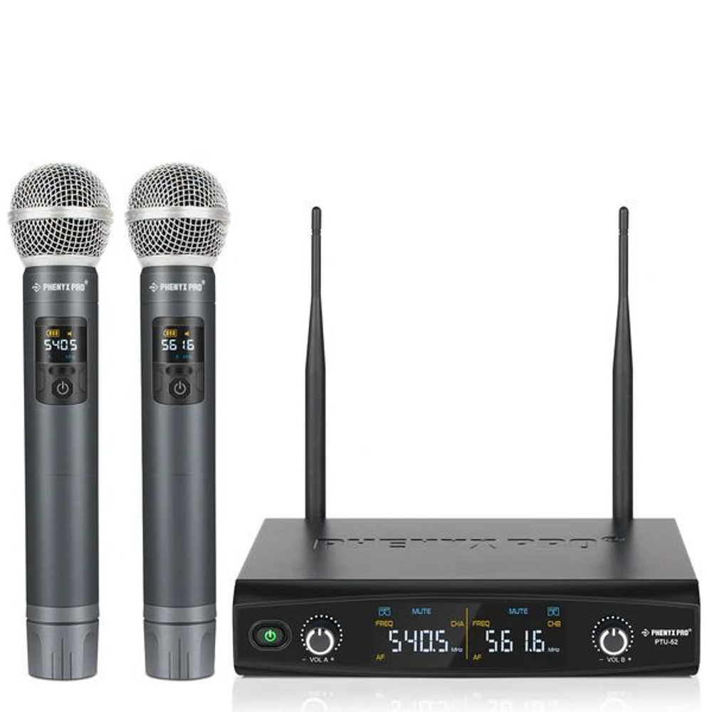 Беспроводная микрофонная система Phenyx Pro PTU-52
