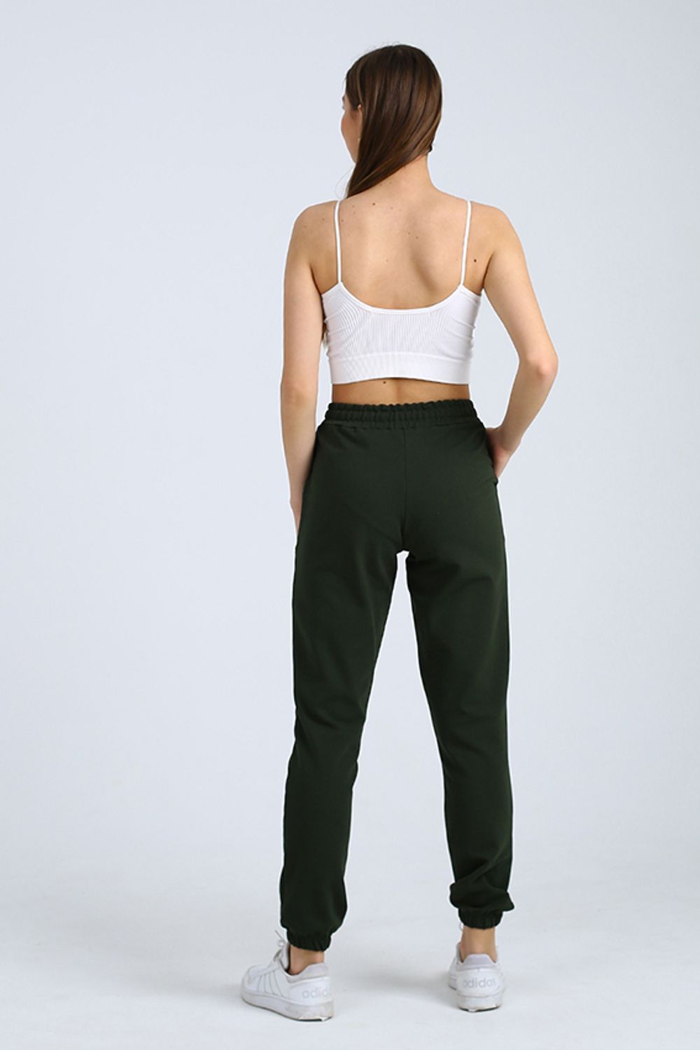 С-624 Брюки-джоггеры из футера