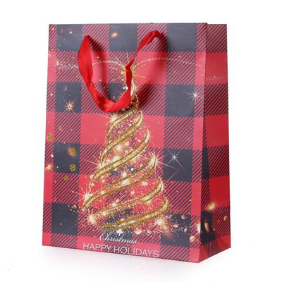 Пакет подарочный "Елка S"