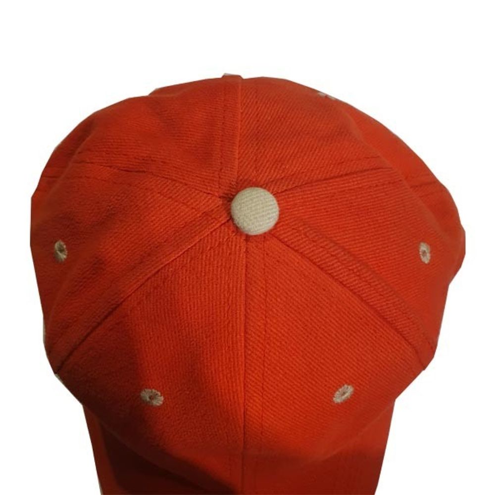 Кепка New Castle 6-ти панельная Оранжевый