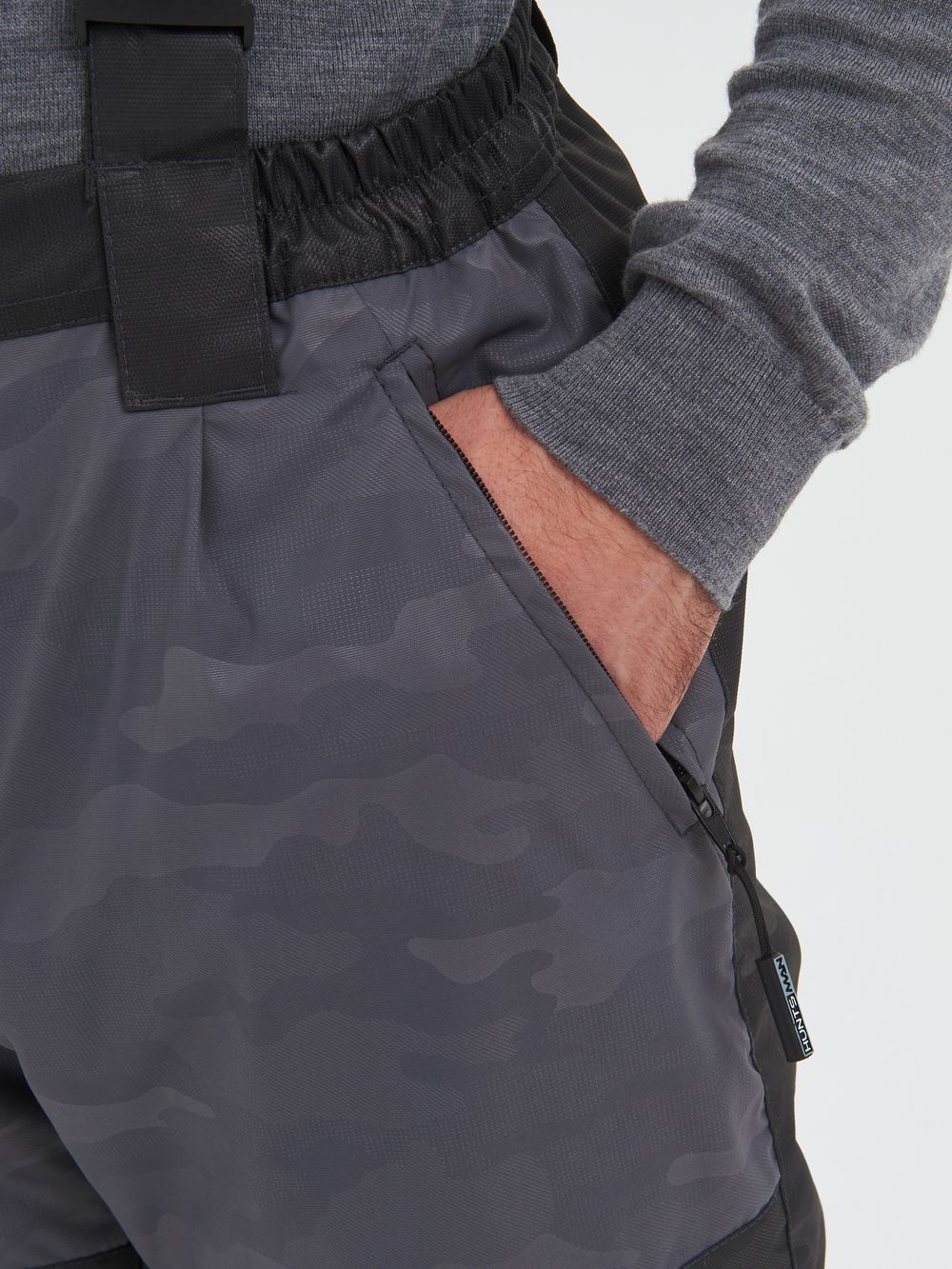 Костюм демисезонный Горка-Люкс ткань Breathable Camo цвет Серый