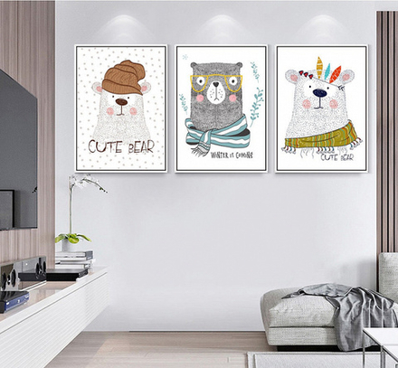 Интерьерная картина в технике цифровой печати. АРТ 015 Детская комната