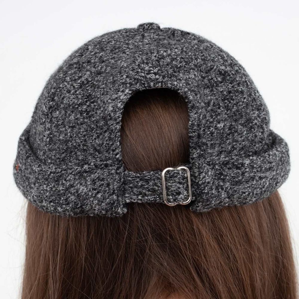 Докер Якорь Портовый пальтовый черно-белый как шум