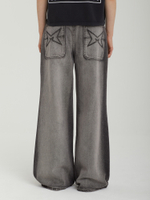 Женские Джинсы Glen Washed Grey Overdye Baggy