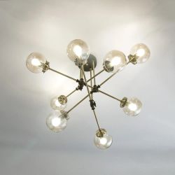 Citilux Планета CL105185 Люстра на штанге поворотная Бронза