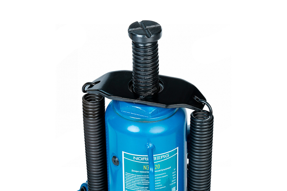 NORDBERG (N31320) Домкрат бутылочный пневмогидравлический 20 т