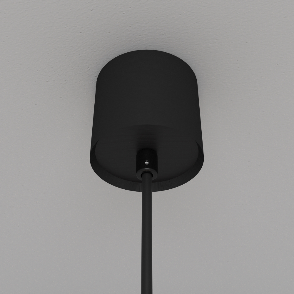 Подвесной светодиодный светильник Maytoni Luna P039PL-5W3K-10-B