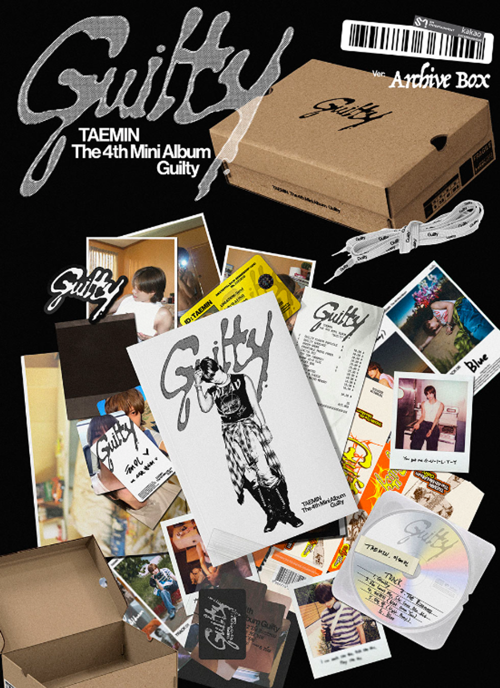 Альбом TAEMIN (SHINee) - 4th Mini Album Guilty (Box Ver.)