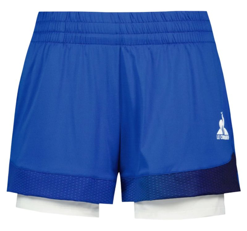 Женские теннисные шорты Le Coq Sportif Tennis Pro Short 24 N°2 - lapis blue