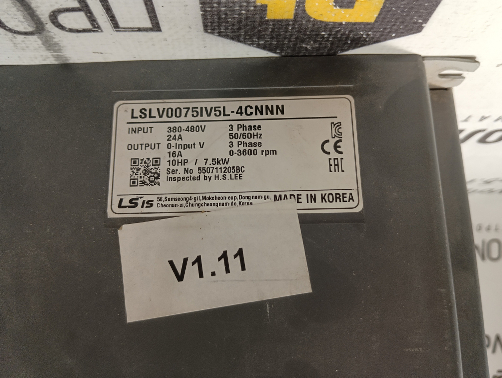 LS Electric LSLV0075IV5L-4CNNN б/у