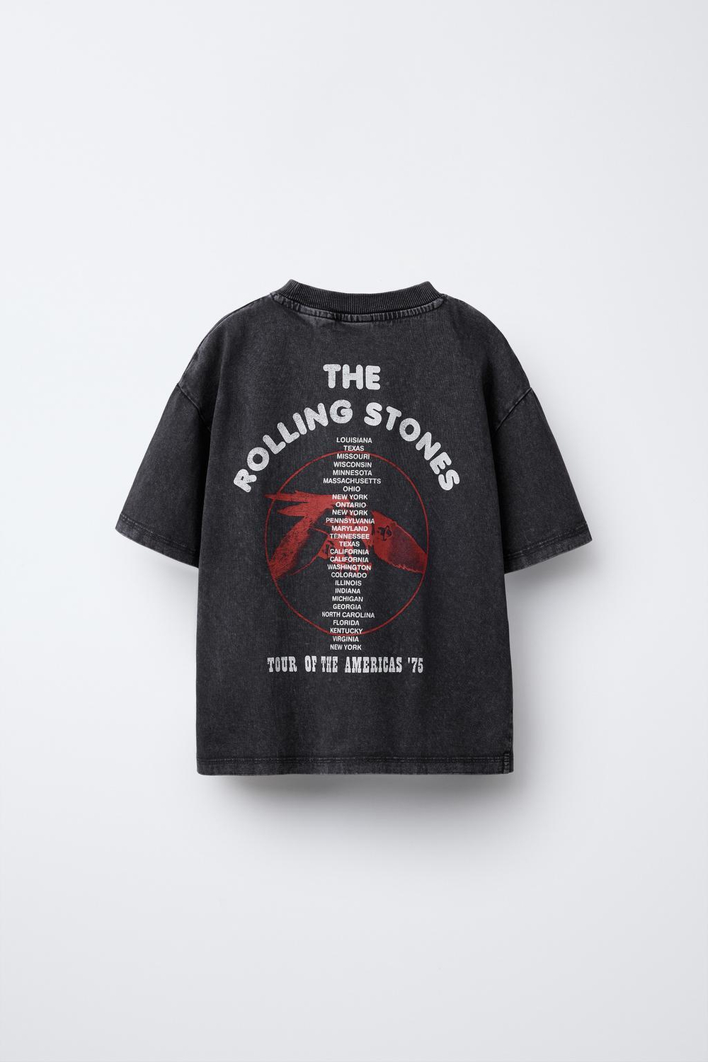 Футболка с принтом rolling stones ©
