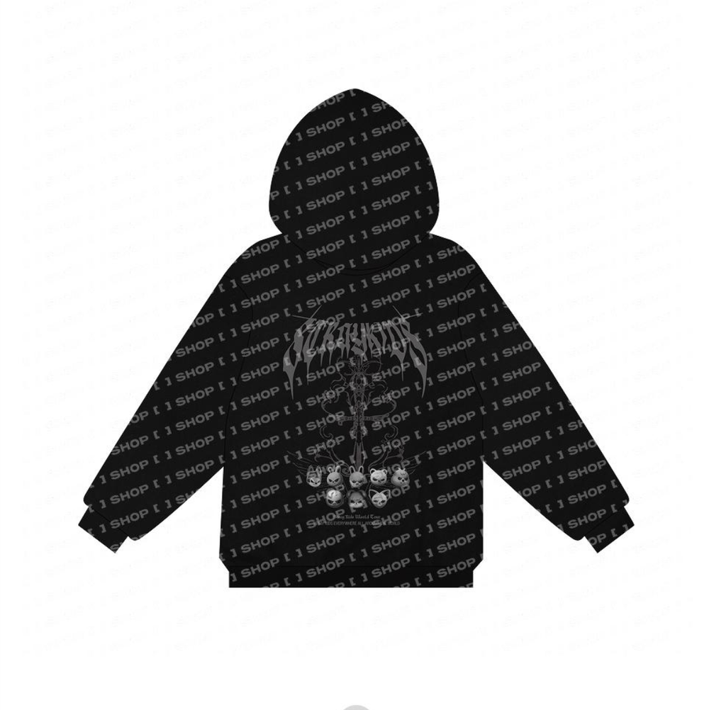 Худи EVIL SKZOO HOOD ZIP-UP - World Tour 'dominATE'