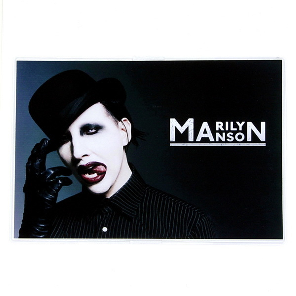 Обложка Marilyn Manson в котелке (104)