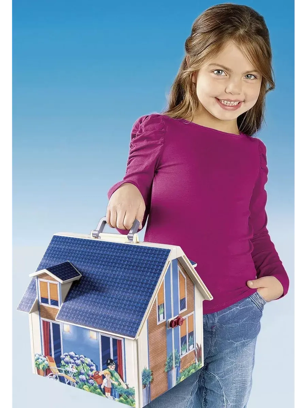 Набор Переносной кукольный домик Playmobil 70985