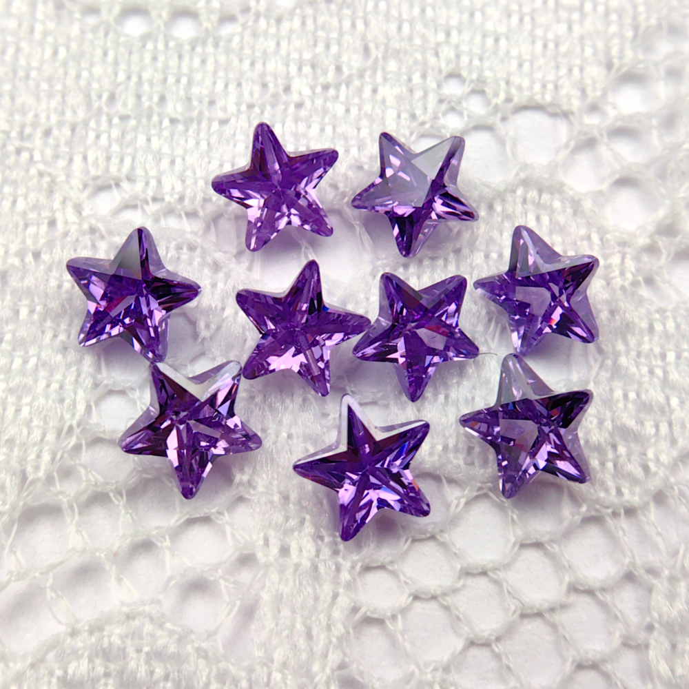 Фианит звезда, Violet