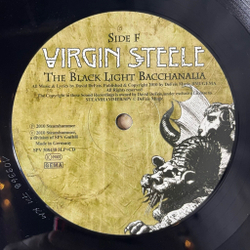 Винтажная виниловая пластинка LP Virgin Steele The Black Light Bacchanalia (Germany 2010)