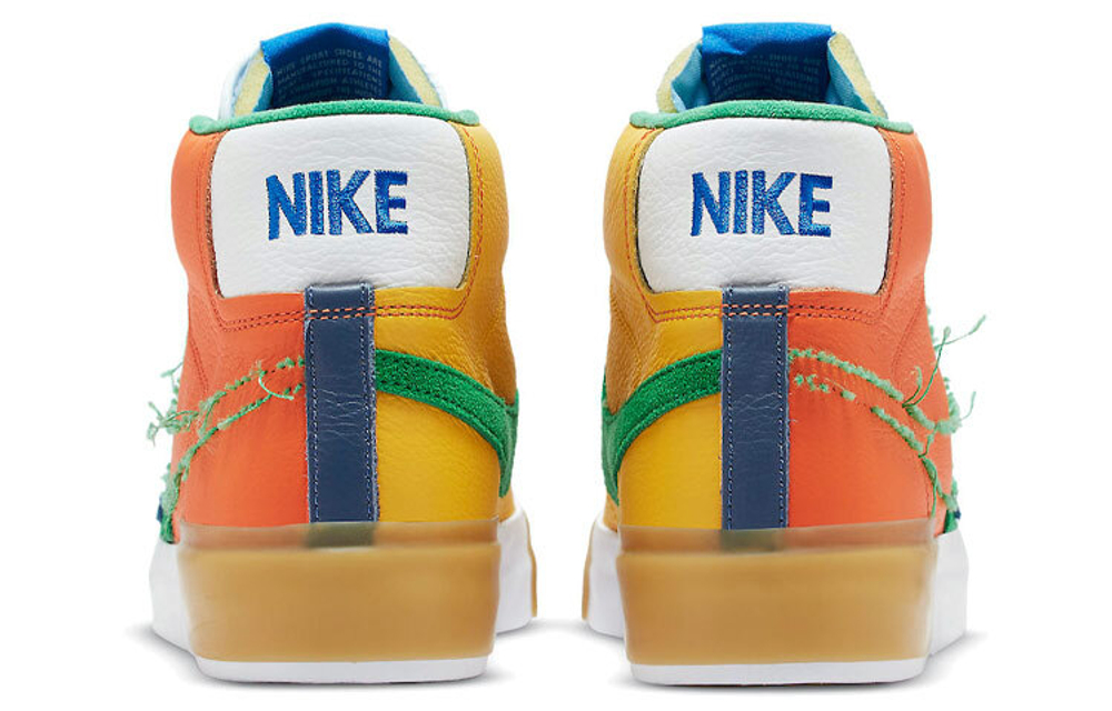 Кроссовки Nike Blazer Mid Edge L "Safety Orange"