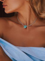 Колье "Русалка" с амазонитом