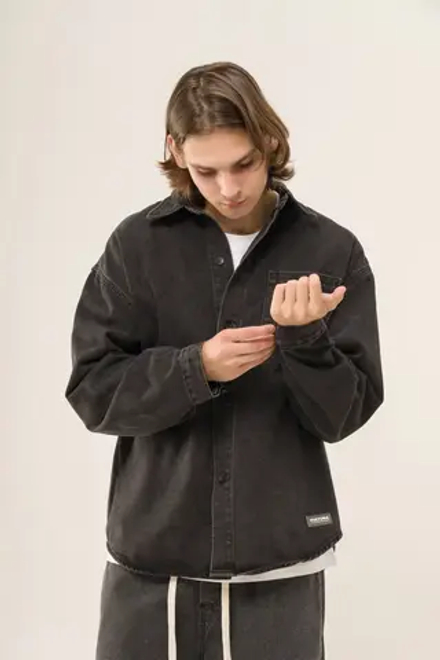 Рубашка KUL'TURA "DENIM" Черный