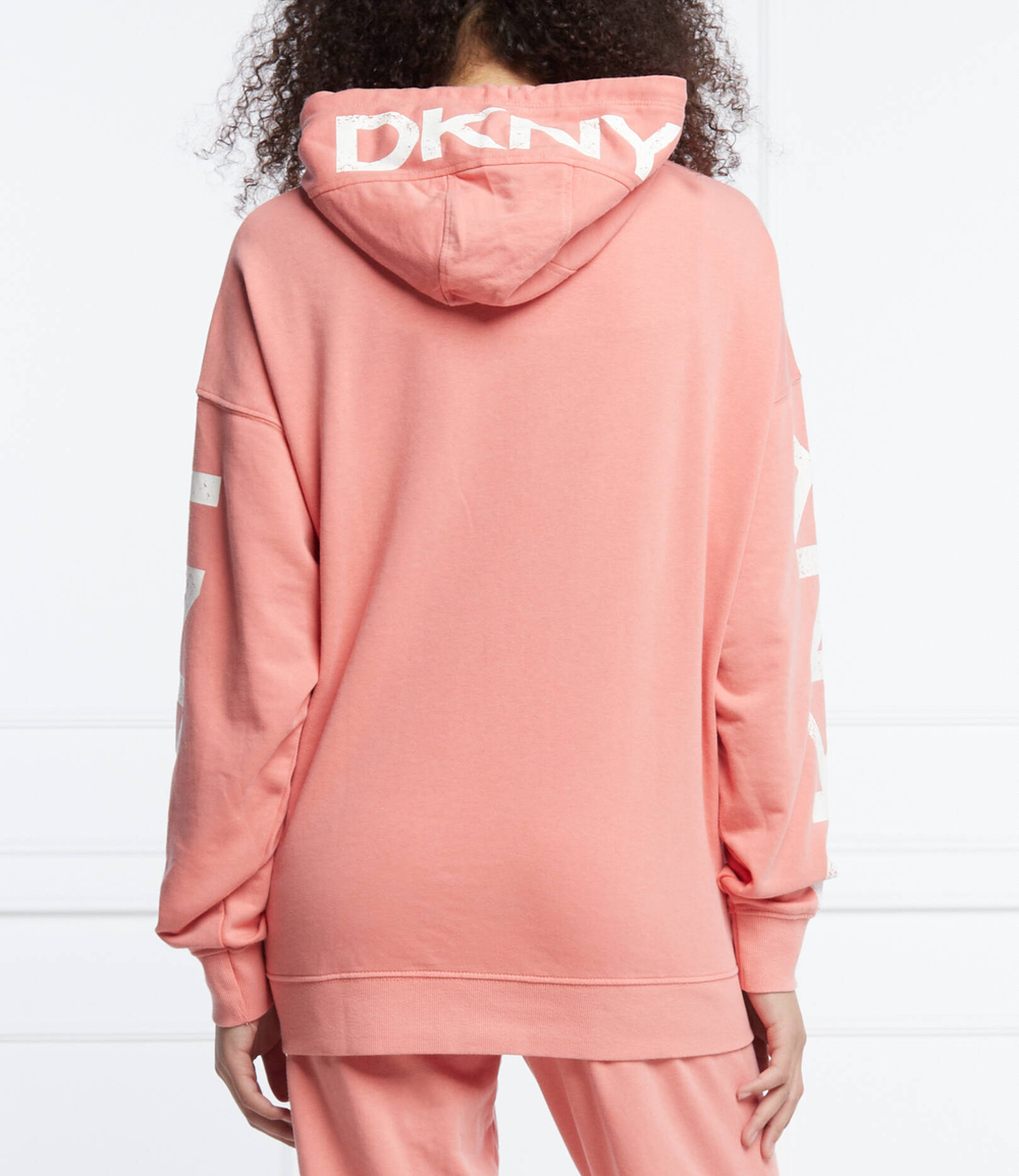 Худи exploded crackle log DKNY Sport - коралловый (DP1T8461)