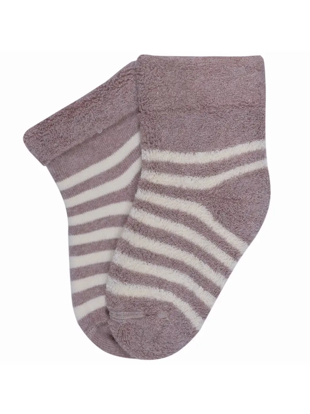 Махровые носки в полоску