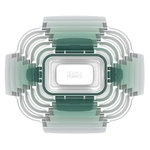 Набор контейнеров nest lock, зеленый, 5 шт.