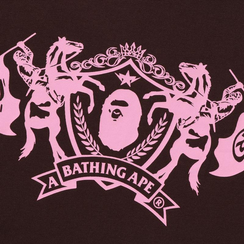 A Bathing Ape Bathing Ape Cotton Футболка коричневый