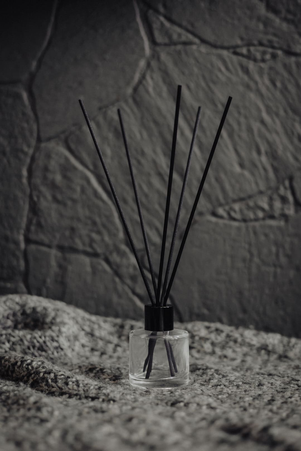 Черные фибровые палочки для диффузора 25 см, 100 штук