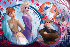 Puzzle - "160" - Sister adventure / Disney Frozen 2