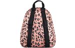 JanSport Polyester Backpack Mini Unisex Pink Leopard Print
