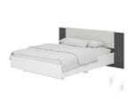 Кровать 1.6 КР-18 Спальня Шарм (графит/белый)