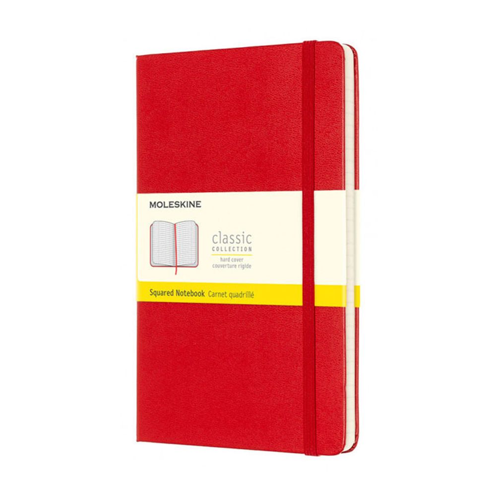 Блокнот Moleskine Classic Large красный (QP061R)