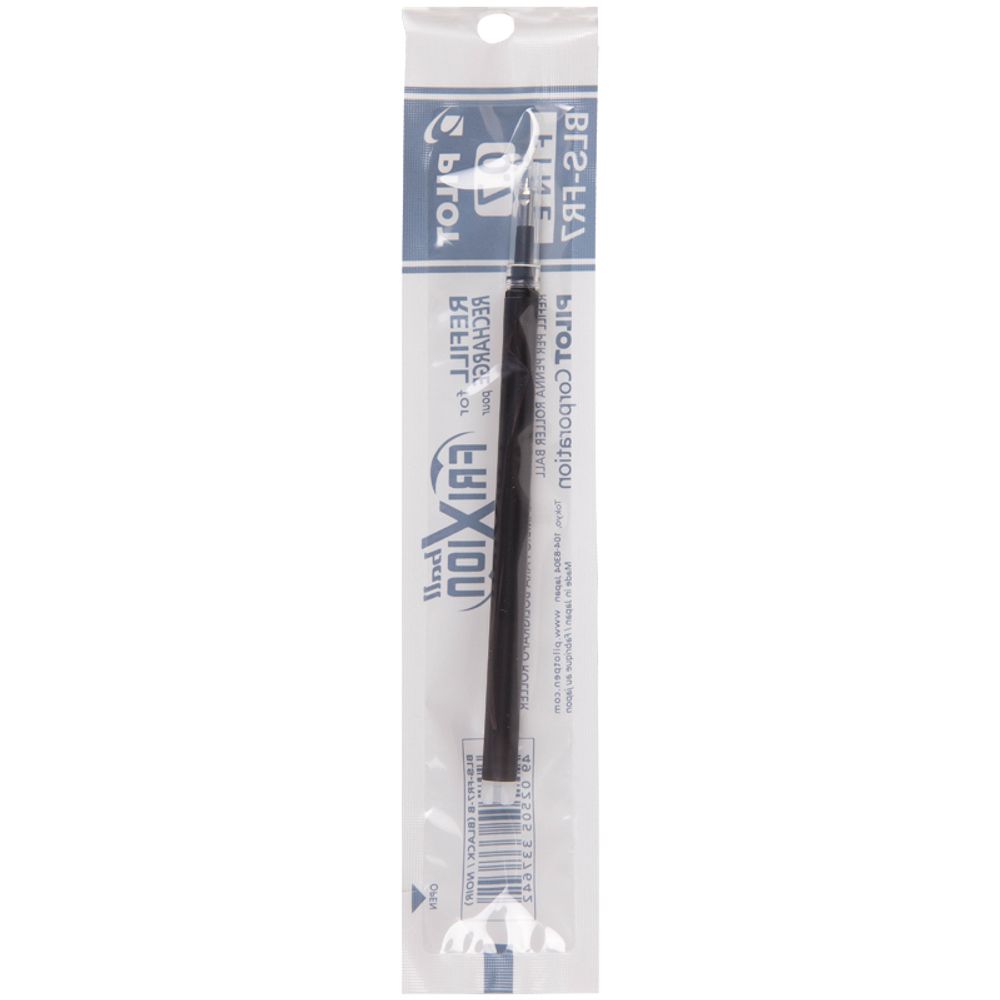 Стержень гелевый Pilot, чёрный, стираемый, 0.7мм, 111мм