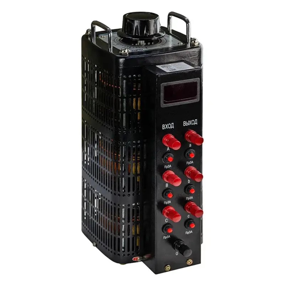 ЭНЕРГИЯ ЛАТР Black Series 3Ф TSGC2-3кВА 3А лабораторный автотрансформатор Е0102-0201