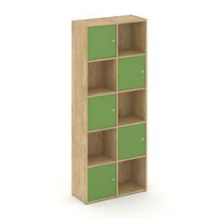 Locker plus Комплект №8 LK.K-008 Тиквуд Светлый/Зеленый 798*350*1983