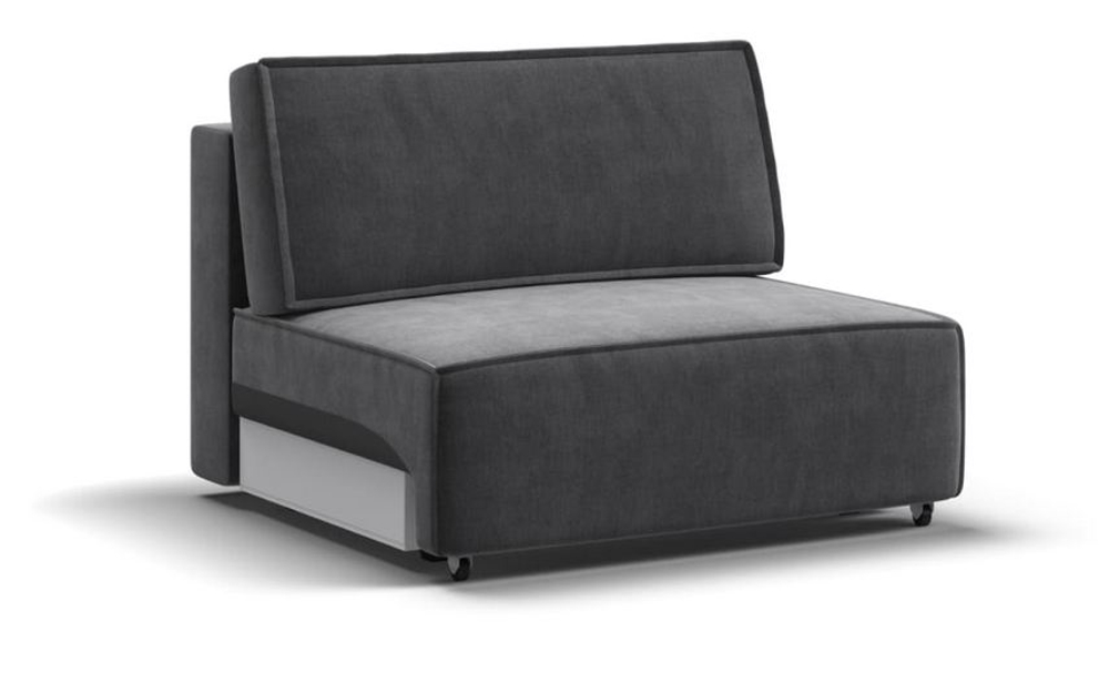 Босс Софт Модуль спальное место велюр Монолит серый