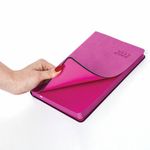 Ежедневник датированный 2022 А5 138x213 мм BRAUBERG "Stylish", под кожу, розовый, 112790