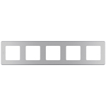 Рамка 5 постов алюминий Inspiria Legrand