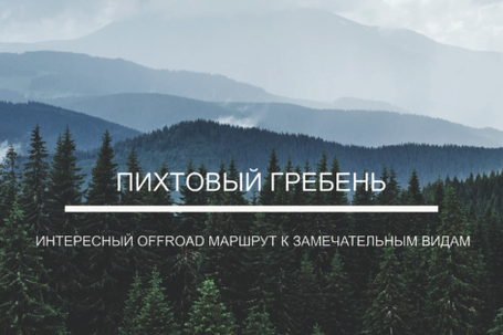 Пихтовый гребень