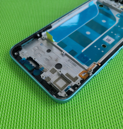 Infinix Hot 60 Pro 4G (X6885) - рамка дисплея (корпус) + шлейф кнопок + кнопки громкости и включения +  кнопка ИИ (One-Tap AI Button) (ORIG)