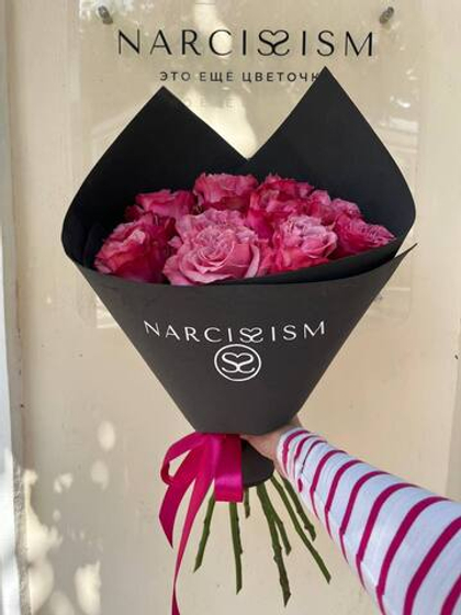 Букет стиль с пионовидной розой