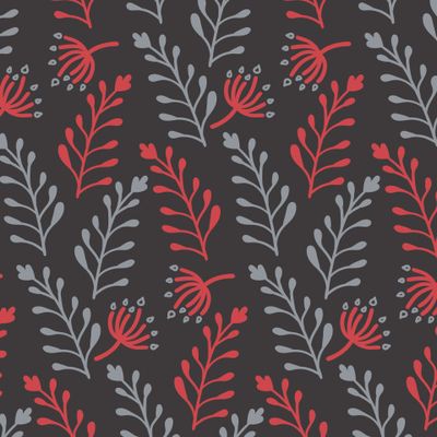 Красные и серые ветки