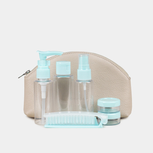 Косметичка Nuage из кожи козы, кремового цвета