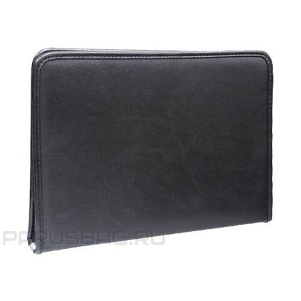 Папка деловая Спейс Verona, кожзам, черная