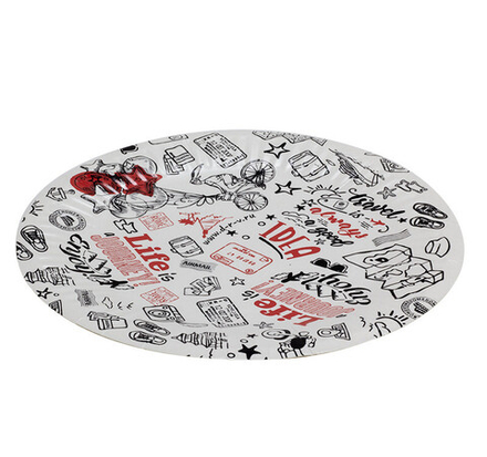 Тарелка бумажная d=230мм Travel