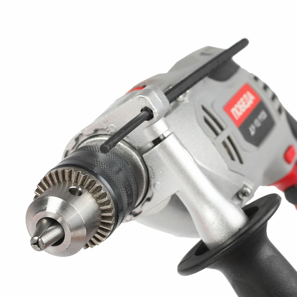 Дрель ударная ПОБЕДА, ДУ-13/1135, с ударом,мощность 1135Вт, макс.диаметр 13мм (120301135)