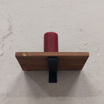 Настенные полки из натурального дерева в стиле Лофт