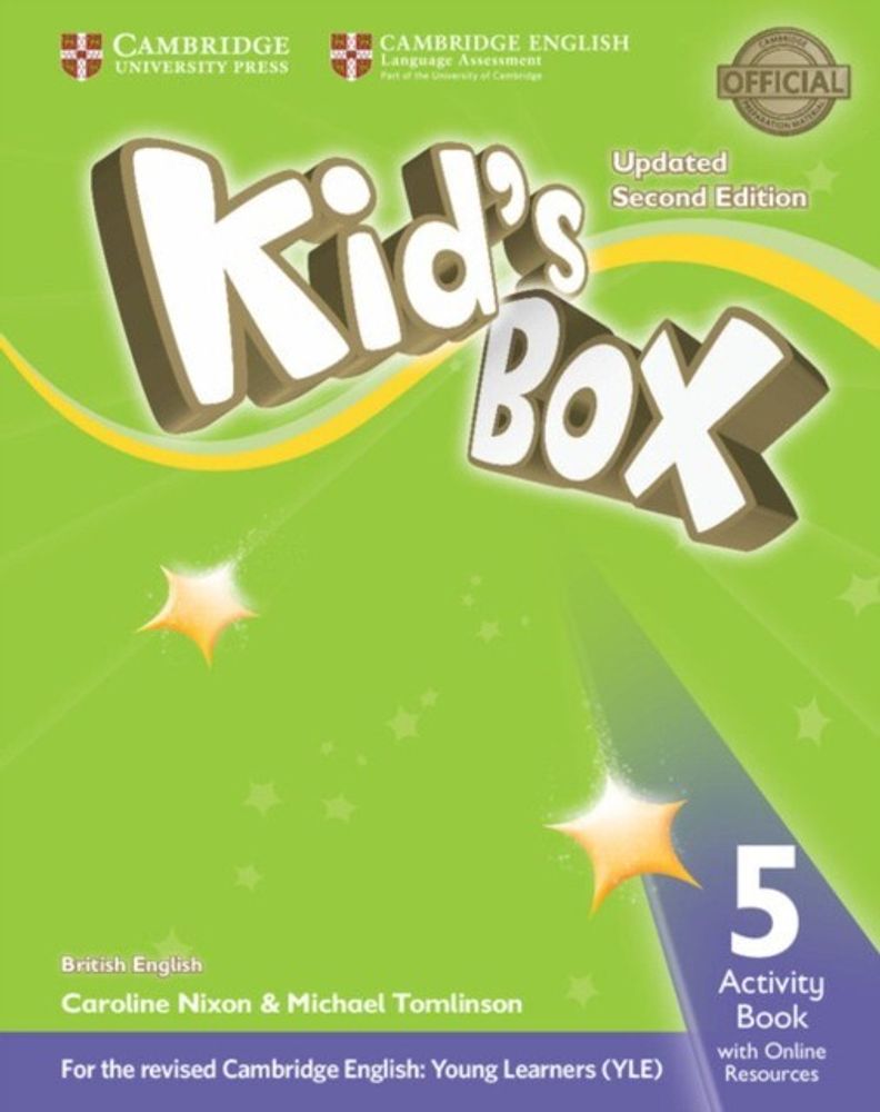 Kid&#39;s Box UPDATED Second Edition 5 Activity Book with Online Resources
